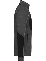 JN Pánská pletená fleecová bunda 02. black model 22532563 - Daiber JN Pánská pletená fleecová bunda 02. black model 22532563 - Daiber