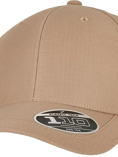 Flexfit 110RS 6-panelová ripstopová čiapka 55.10RS khaki