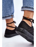 Klasyczne Niskie Trampki Big Star LL274072 Czarne