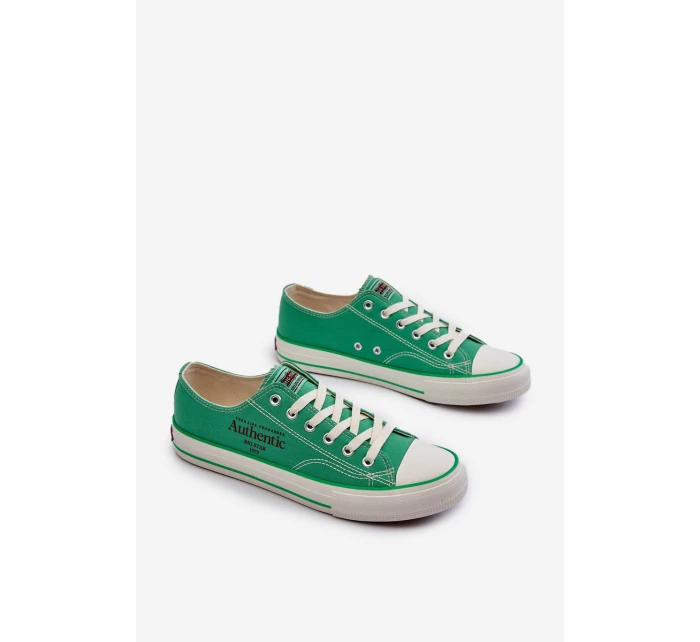 Trampki Męskie Big Star NN174062 Zielone