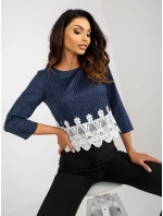 Bluzka LK BZ 506428.90 granatowy Bluzka LK BZ 506428.90 granatowy