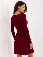 Sukienka PM SK model 21365508 bordowy - FPrice