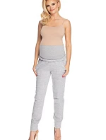 Dámske tehotenské nohavice 0173 Šedá - PeeKaBoo