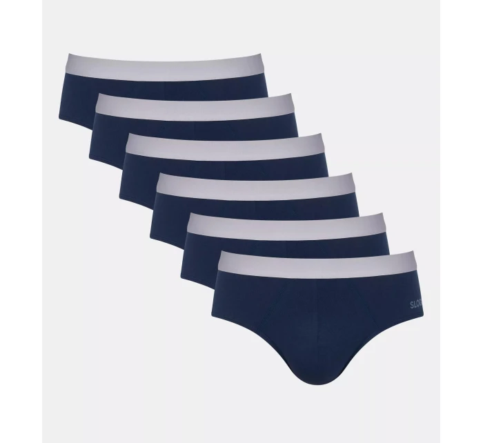 sloggi pánske nohavičky GO ABC 2.0 6P - MODRÁ - SLOGGI MODRÁ - SLOGGI