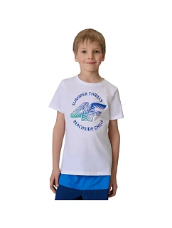 Chlapčenské tričko 4F M3284 biele 4FJWSS26TTSHM3284 10S