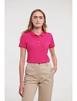Dámské elastické piqué polo 10. classic red model 22473821 - Russell Athletic Dámské elastické piqué polo 10. classic red model 22473821 - Russell Athletic
