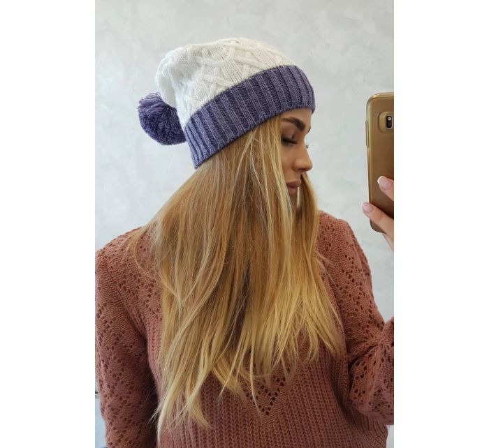 Bibiana fleecová čepice model 18751215 - K-Fashion Bibiana fleecová čepice model 18751215 - K-Fashion