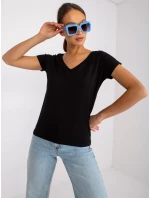 Tričko RV TS 4832.12P čierna Tričko RV TS 4832.12P čierna