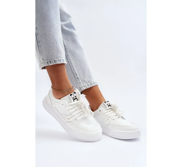 Dámské eko kožené tenisky bílé Avanalis Dámské eko kožené tenisky bílé Avanalis