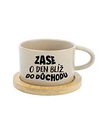 O JEDEN DEŇ BLIŽŠIE DOMOVA - šálka na krémovú makrónku 200 ml