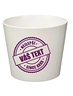 Biely keramický kvetináč – najlepší xx SINCE xx – malý Biely keramický kvetináč – najlepší xx SINCE xx – malý