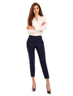 Dámské kalhoty model 21222051 tmavě modré - Cabba