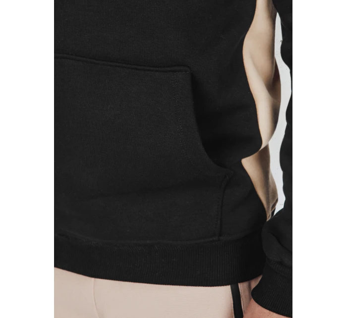 Pánska základná mikina s kapucňou béžová FashionStreet BX5880