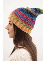 Čiapka s fleecom Krystyna K207 neon green+yellow