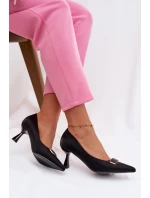 Lodičky s ozdobným detailem model 21937544 - Boto Lodičky s ozdobným detailem model 21937544 - Boto