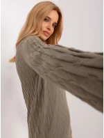 Sweter AT SW model 18884830 oliwkowy - FPrice