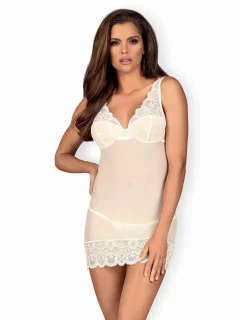 Jemná košilka white model 8404961 - Obsessive