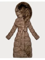 Zimowa kurtka  brązowa model 21761259 - MINORITY