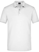 JN 710 Pánské elastické piqué polo model 22488576 white - Daiber JN 710 Pánské elastické piqué polo model 22488576 white - Daiber