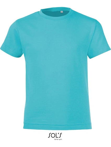 SOL'S Regent Fit Kids Detské tričko 25.1183 atoll blue SOL'S Regent Fit Kids Detské tričko 25.1183 atoll blue