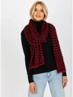 Šál AT SZ 3710.88 čierna a červená