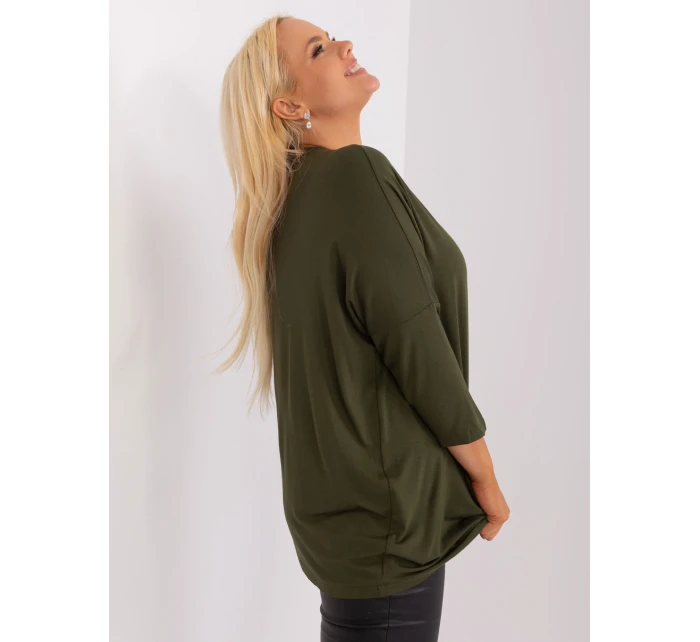 Bluzka RV BZ model 18691595 khaki - FPrice Bluzka RV BZ model 18691595 khaki - FPrice