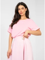 Bluzka RV BZ model 22011451 jasny różowy - FPrice Bluzka RV BZ model 22011451 jasny różowy - FPrice