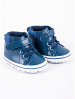 Yoclub Detské chlapčenské topánky OBO-0198C-1900 Navy Blue
