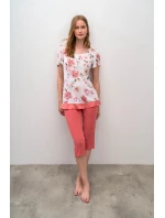 Dámské krátké pyžamo model 19639315 - Vamp Dámské krátké pyžamo model 19639315 - Vamp