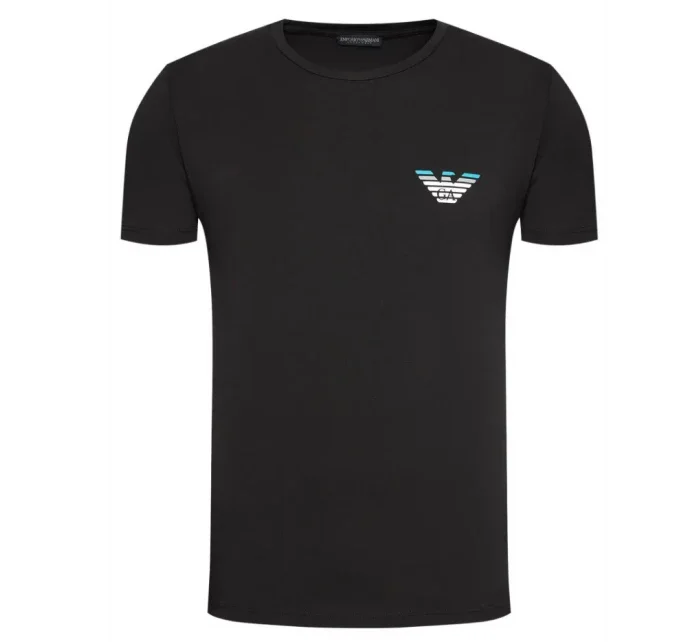 Pánske tričko krátky rukáv - 110853 2R525 00020 - čierne - Emporio Armani