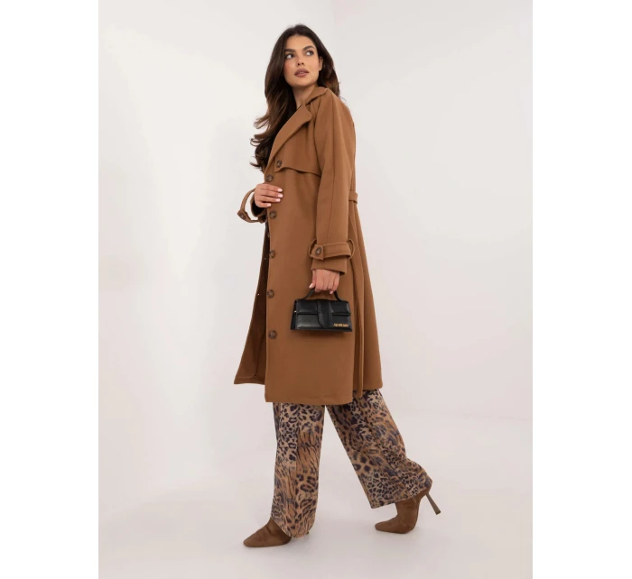 Dámský kabát TW EN BI model 21463078 Hnědá velbloudí Och Bella - FPrice