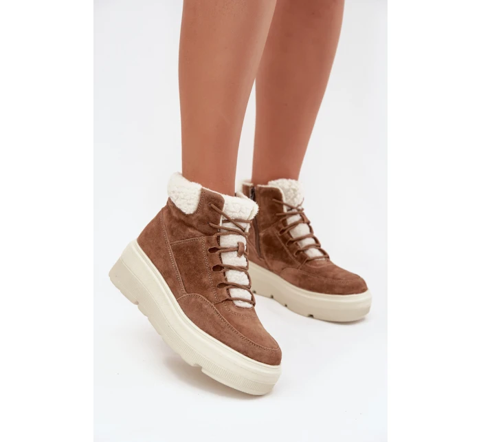 Snehové topánky model 218295 Krok vo veľkom štýle