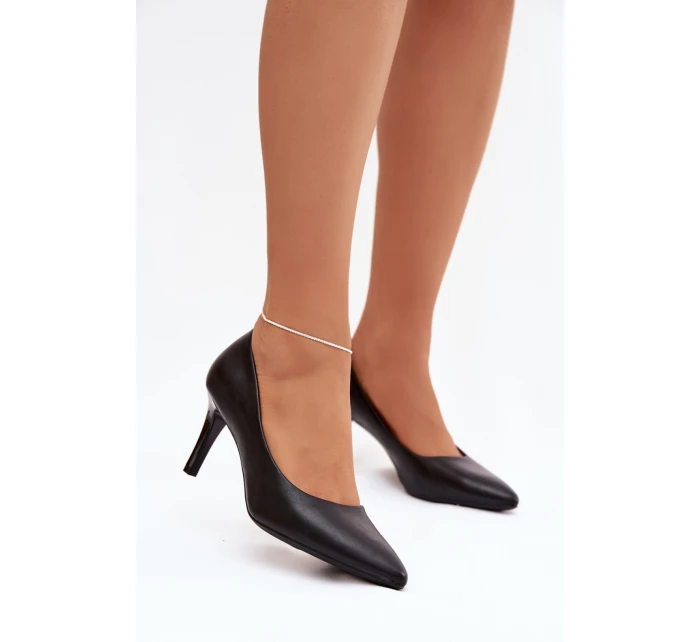 Lodičky s ihlovým podpätkom model 222702 Krok vo veľkom štýle