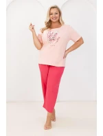 Regina 740 cr/r 2XL-3XL W26 dámske pyžamo