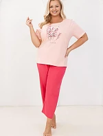 Regina 740 cr/r 2XL-3XL W26 dámske pyžamo