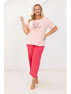 Regina 740 cr/r 2XL-3XL W26 dámske pyžamo