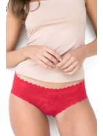 Dámske červené nohavičky Bellie - JULIMEX