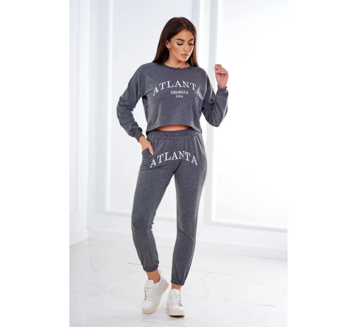 Atlanta tlačená sada grafit