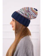 Dámska čiapka Feba K330 navy blue Dámska čiapka Feba K330 navy blue