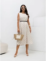 Sukienka MI SK model 22145546 beżowy - FPrice