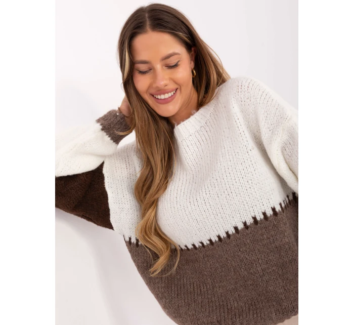 Jumper MI SW 3181.22 hnedý Jumper MI SW 3181.22 hnedý