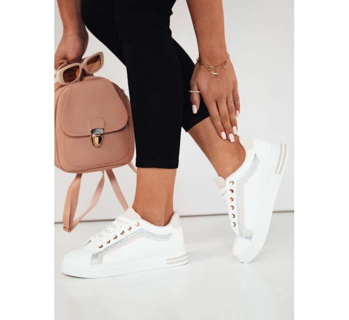 Dámské tenisky beige Dstreet model 21973019 - FashionStreet