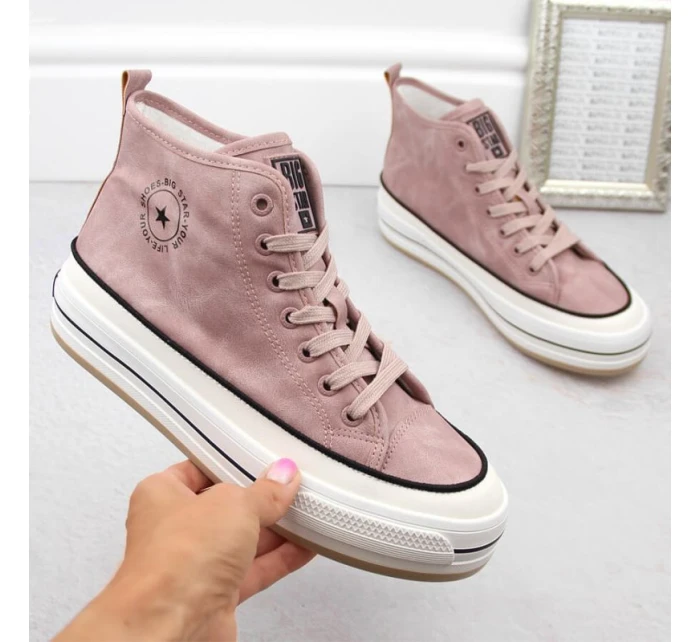 kotníkové tenisky W dámské model 20845322 - Big Star kotníkové tenisky W dámské model 20845322 - Big Star