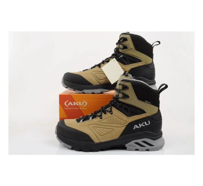 Aku pánska turistická členková obuv Reactive Gore-tex beige