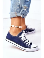 Dámské Klasické Tenisky Tmavě Modré model 21558092 - Boto Dámské Klasické Tenisky Tmavě Modré model 21558092 - Boto