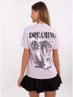 Tričko D12022AC02645H svetlo fialové Tričko D12022AC02645H svetlo fialové