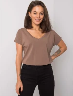 Tričko RV TS 4832.11P hnedé