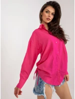 Koszula TO KS model 18484449 fuksjowy - FPrice Koszula TO KS model 18484449 fuksjowy - FPrice