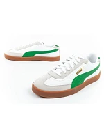 Puma Pánske tenisky Club II Era Leather White Grey Green