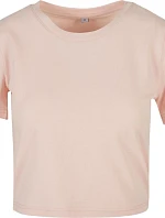 Build your Brand BY 042 Ťažký dámsky crop top 56.0042 ružový